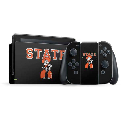 Oklahoma State University OSU Cowboys Orange Nintendo Skins