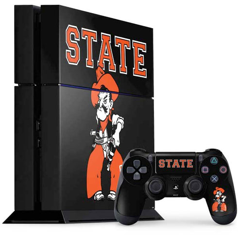 Oklahoma State University OSU Cowboys Orange PlayStation PS4 Skins