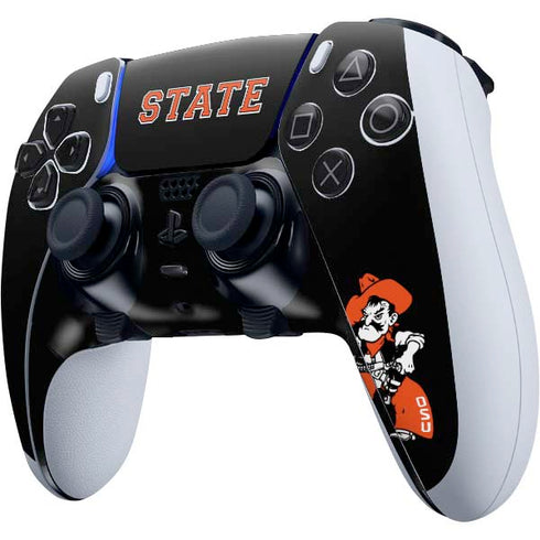 Oklahoma State University OSU Cowboys Orange PS5 DualSense Edge Pro Controller Skin