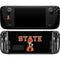 Oklahoma State University OSU Cowboys Orange Steam Deck Handheld Gaming Computer OLED Skin