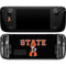 Oklahoma State University OSU Cowboys Orange Steam Deck Handheld Gaming Computer Skin