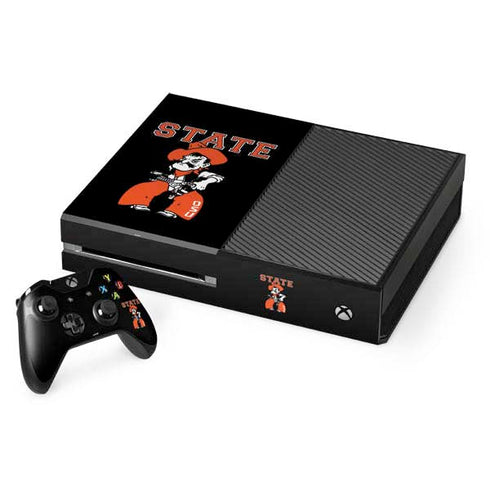 Oklahoma State University OSU Cowboys Orange Xbox One Skins