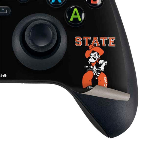 Oklahoma State University OSU Cowboys Orange XBox Series X Digital Edition Bundle Skin