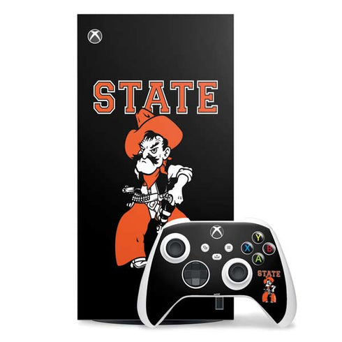 Oklahoma State University OSU Cowboys Orange Xbox Series X Skins