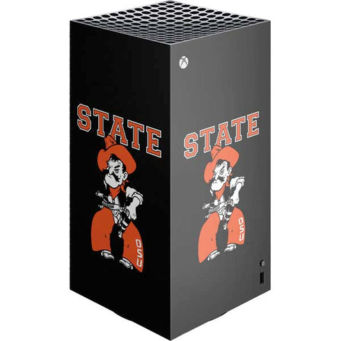 Oklahoma State University OSU Cowboys Orange XBox Series X Digital Edition Console Skin
