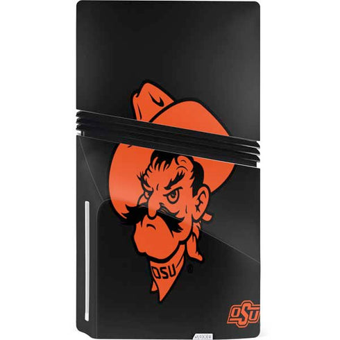 Oklahoma State University OSU Cowboys PS5 Pro Disk Bundle Skin