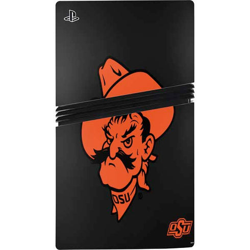 Oklahoma State University OSU Cowboys PS5 Pro Disk Console Skin