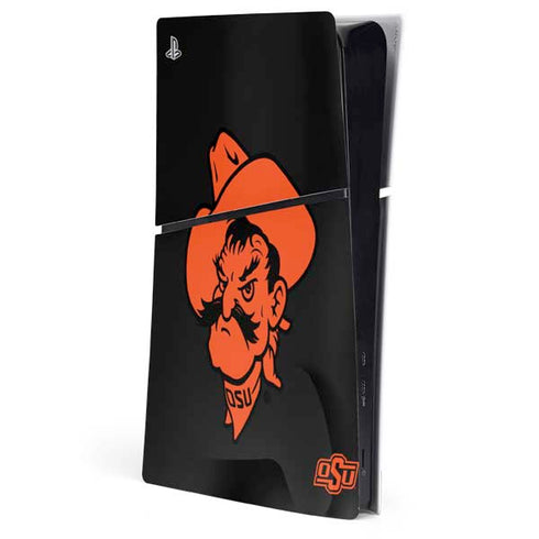 Oklahoma State University OSU Cowboys PS5 Slim Digital Edition Console Skin