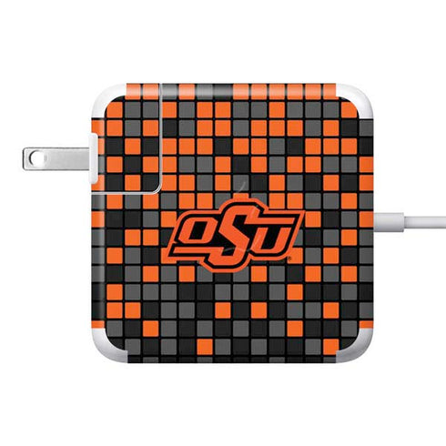 Oklahoma State University OSU Digi 85W Power Adapter (15 and 17 inch MacBook Pro Charger) Skin