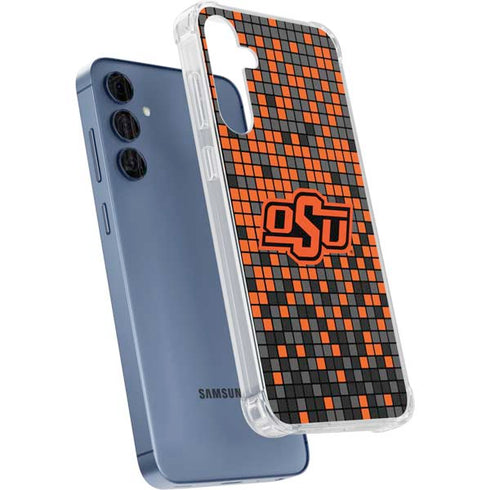 Oklahoma State University OSU Digi Galaxy A55 5G Clear Case