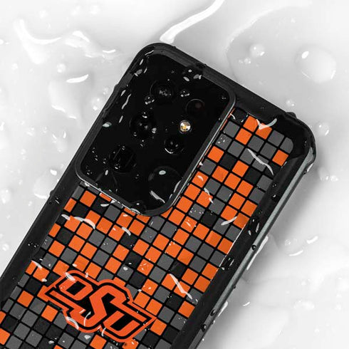 Oklahoma State University OSU Digi Galaxy S24 Ultra Waterproof Case