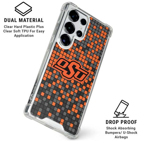 Oklahoma State University OSU Digi Galaxy S25 Ultra Clear Case