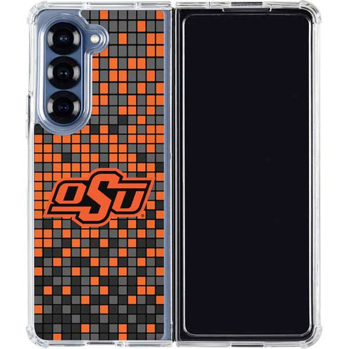 Oklahoma State University OSU Digi Galaxy Z Fold6 Clear Case