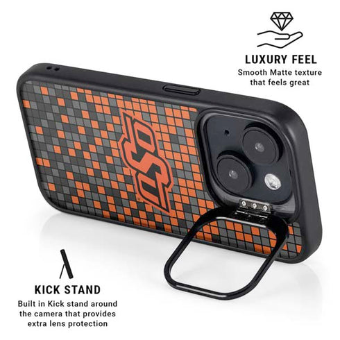 Oklahoma State University OSU Digi iPhone 13 Kickstand Case
