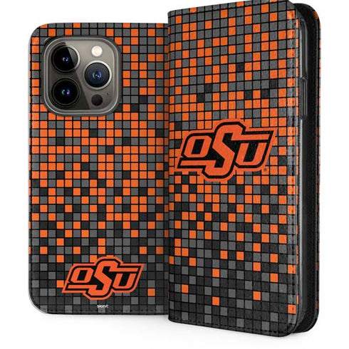 Oklahoma State University OSU Digi iPhone 13 Pro Folio Case