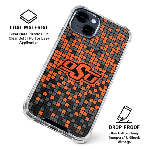 Oklahoma State University OSU Digi iPhone 15 Clear Case