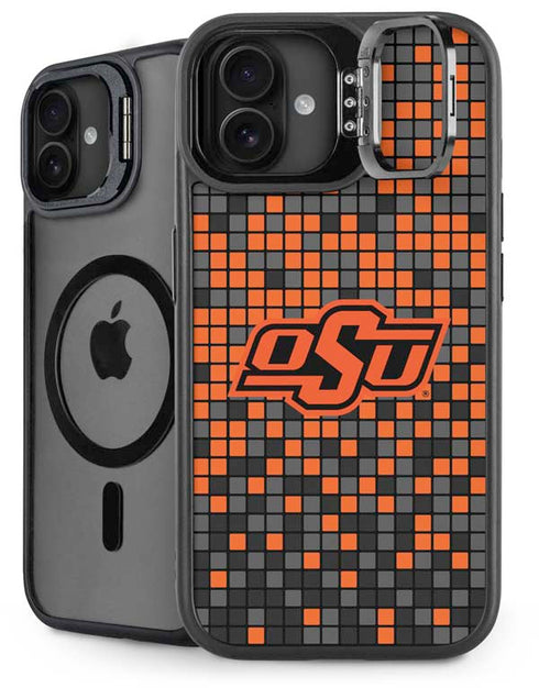 Oklahoma State University OSU Digi iPhone 16 Plus Kickstand Case