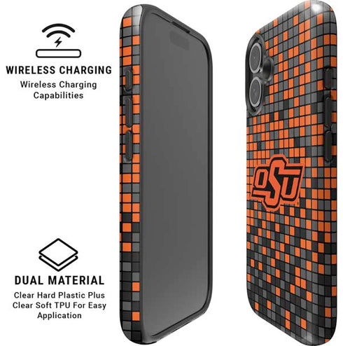 Oklahoma State University OSU Digi iPhone 16 Plus Magsafe Impact Case
