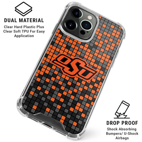 Oklahoma State University OSU Digi iPhone 16 Pro Max Clear Case