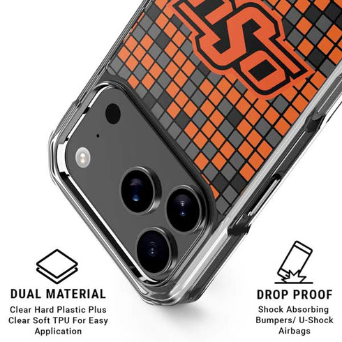 Oklahoma State University OSU Digi iPhone 18 Pro Clear Case