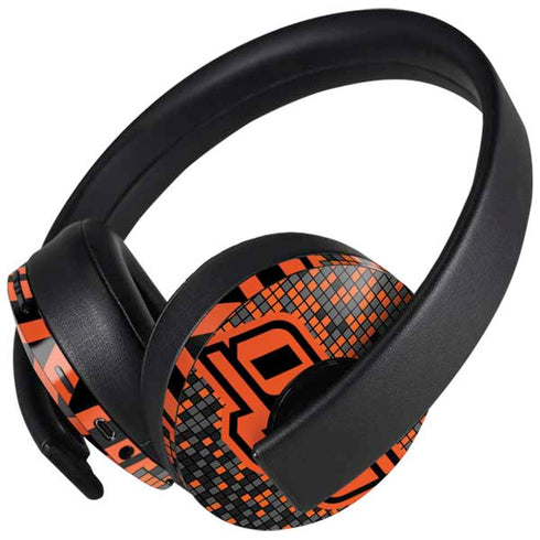 Oklahoma State University OSU Digi PlayStation 4 Gold Wireless Headset Skin