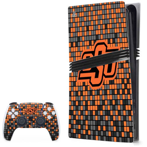 Oklahoma State University OSU Digi PS5 Pro Bundle Skin