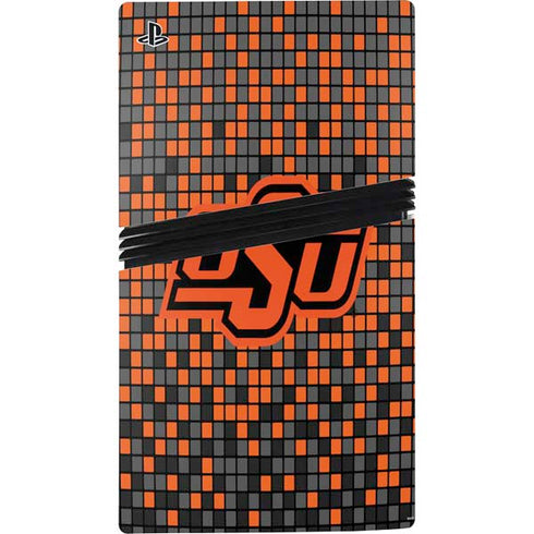 Oklahoma State University OSU Digi PS5 Pro Disk Console Skin