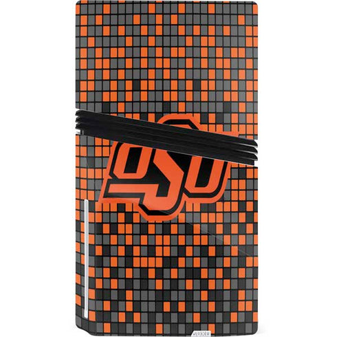 Oklahoma State University OSU Digi PS5 Pro Disk Console Skin