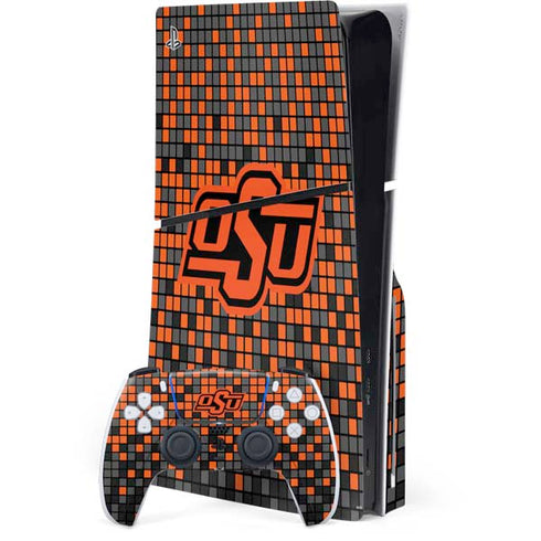 Oklahoma State University OSU Digi PlayStation PS5 Skins