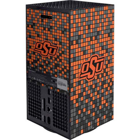 Oklahoma State University OSU Digi XBox Series X Digital Edition Bundle Skin