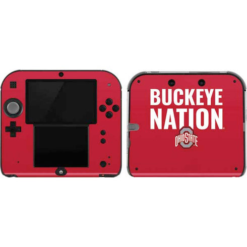 Ohio State University The Ohio State Buckeyes Nintendo 2DS Skin