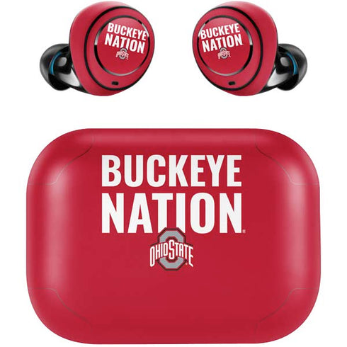 Ohio State University The Ohio State Buckeyes Amazon Echo Buds Skin
