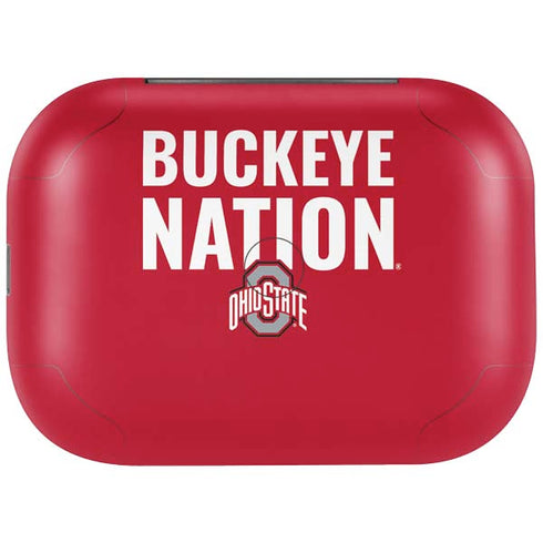 Ohio State University The Ohio State Buckeyes Amazon Echo Buds Skin