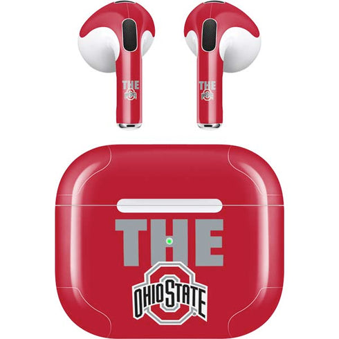 Ohio State University The Ohio State Buckeyes Apple AirPods (3rd Gen 2021) Skin