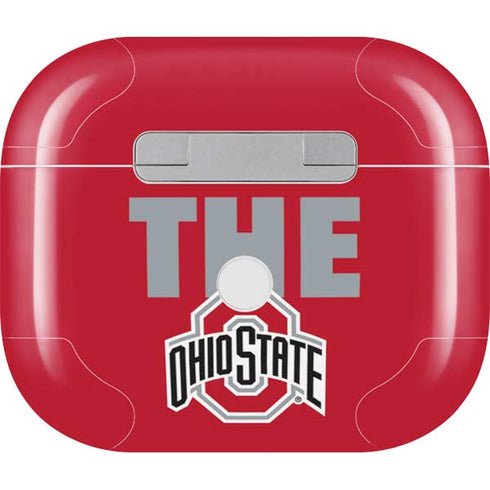 Ohio State University The Ohio State Buckeyes Apple AirPods (3rd Gen 2021) Skin