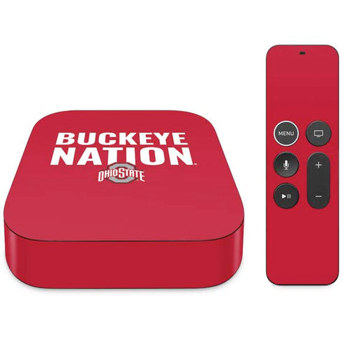 Ohio State University The Ohio State Buckeyes Apple TV Skin