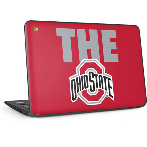 Ohio State University The Ohio State Buckeyes HP Chromebook Skin