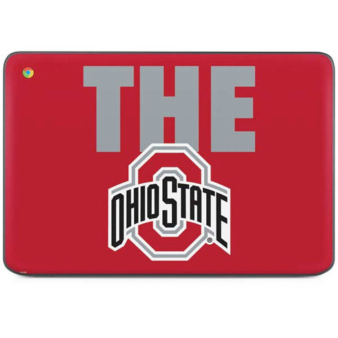 Ohio State University The Ohio State Buckeyes HP Chromebook Skin