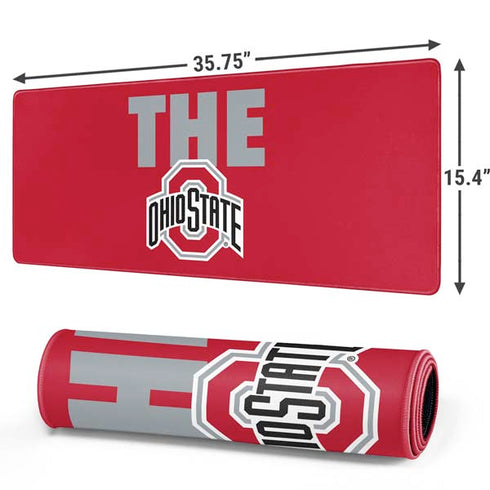 Ohio State University The Ohio State Buckeyes Gaming Mouse Pad