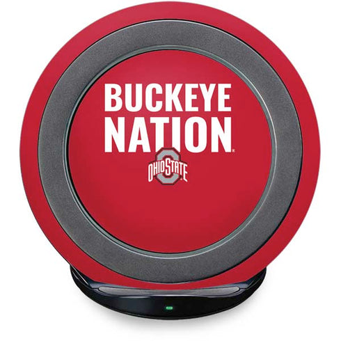 Ohio State University The Ohio State Buckeyes Fast Charge Wireless Charging Stand Skin
