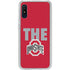 Ohio State University The Ohio State Buckeyes Galaxy A10e Clear Case