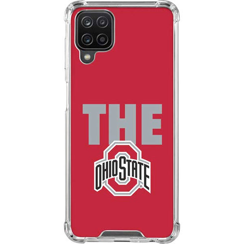 Ohio State University The Ohio State Buckeyes Galaxy A12 Clear Case