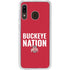 Ohio State University The Ohio State Buckeyes Galaxy A20 Clear Case