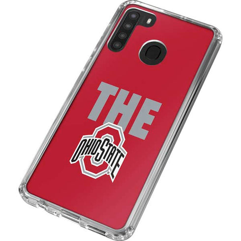Ohio State University The Ohio State Buckeyes Galaxy A21 Clear Case