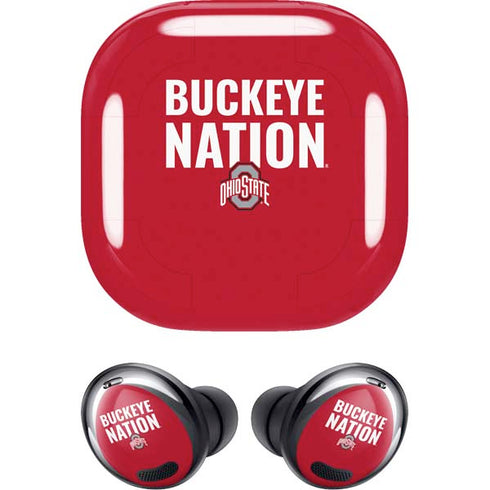 Ohio State University The Ohio State Buckeyes Galaxy Buds Pro Skin