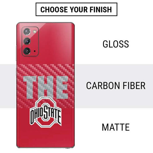 Ohio State University The Ohio State Buckeyes Galaxy Note20 5G Skin