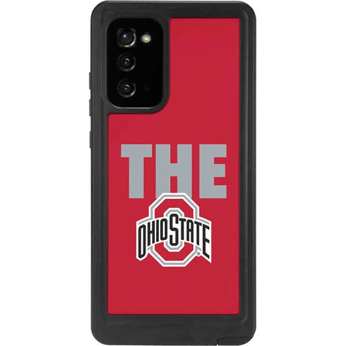 Ohio State University The Ohio State Buckeyes Galaxy Note20 5G Waterproof Case