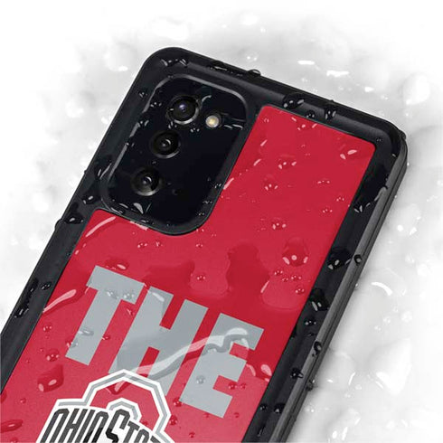 Ohio State University The Ohio State Buckeyes Galaxy Note20 5G Waterproof Case