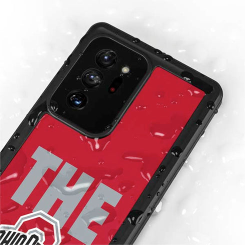 Ohio State University The Ohio State Buckeyes Galaxy Note20 Ultra 5G Waterproof Case