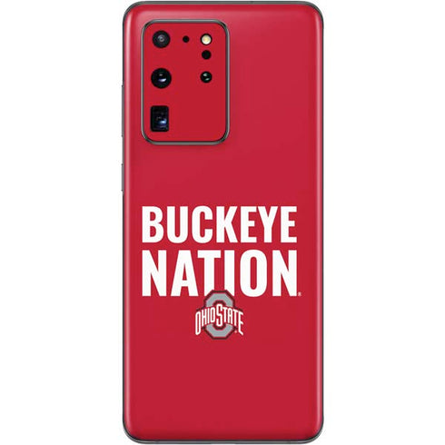 Ohio State University The Ohio State Buckeyes Galaxy S20 Ultra 5G Skin